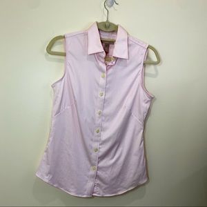 Banana Republic | Pink sleeveless | Non-iron